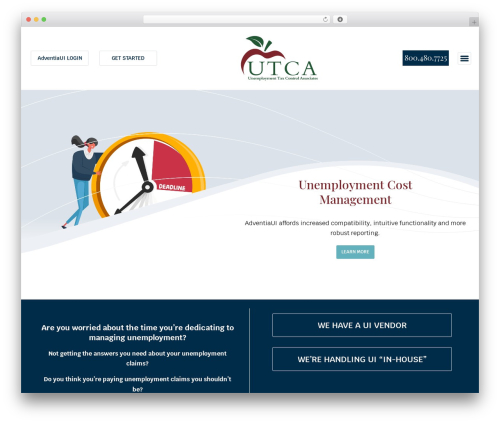 Divi WordPress theme - utcainc.com