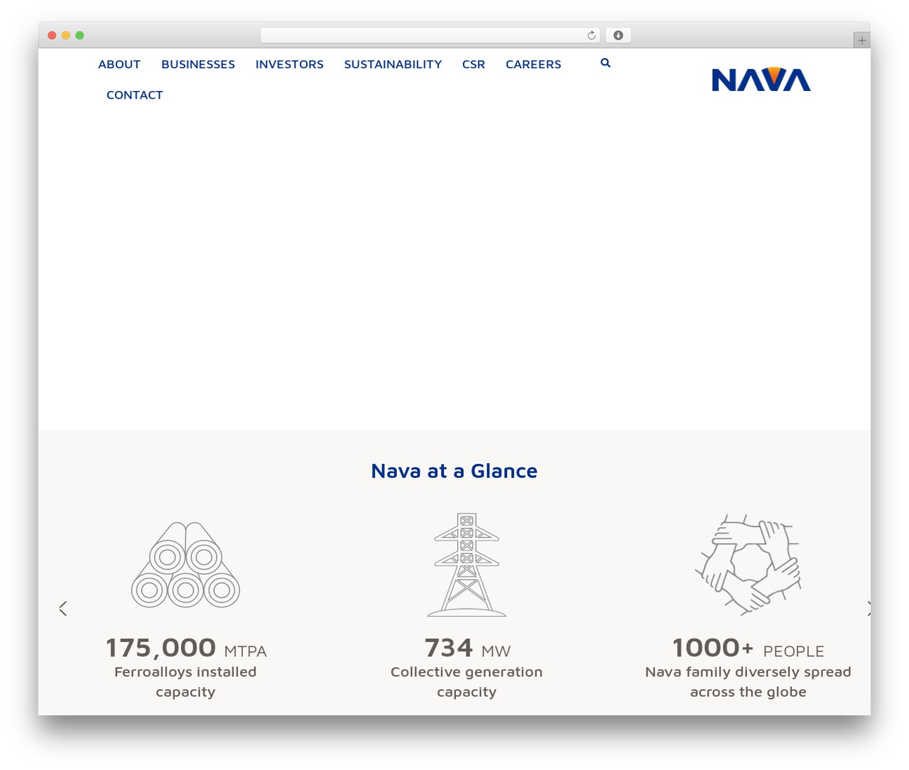 Divi WordPress theme - navalimited.com