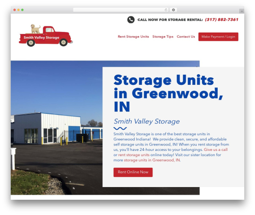 Divi WordPress website theme - smithvalleystorage.com