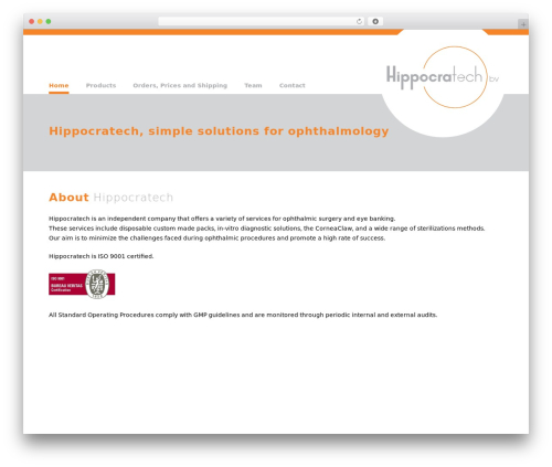 Hippocratech theme WordPress - hippocratech.com