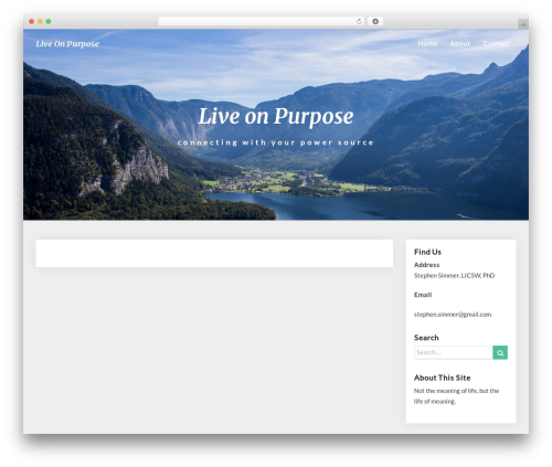 Noteblog theme WordPress - liveonpurpose.net Noteblog theme WordPress - liveonpurpose.net