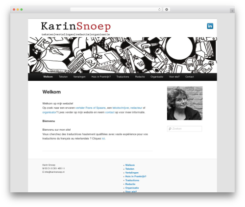Snoep theme WordPress - karinsnoep.nl