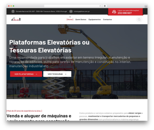 Suprek theme WordPress - www.visoluga.pt