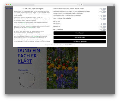WordPress theme Bricks - garten-landschaft.de