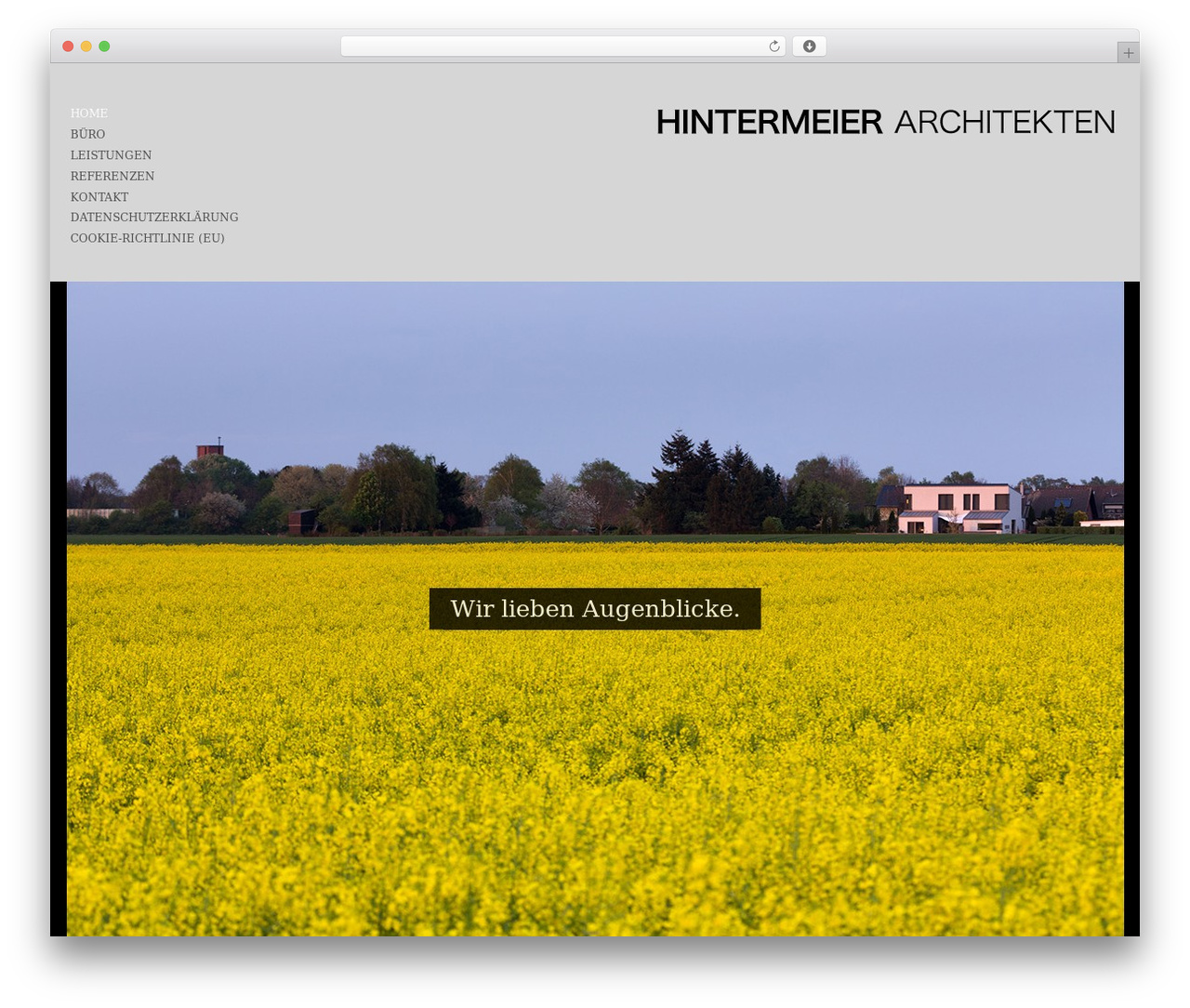 WordPress theme Architecture - hintermeier-architektur.de WordPress theme Architecture - hintermeier-architektur.de