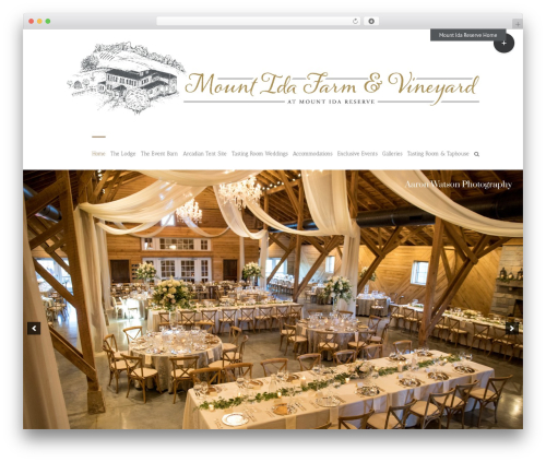 WordPress theme Avada - mountidafarm.com
