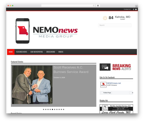 Webads admin WordPress plugin - nemonews.net