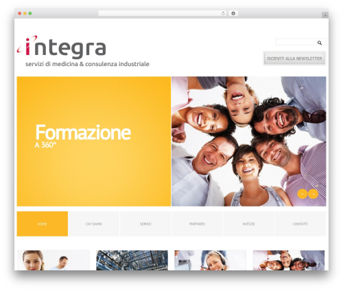 WordPress theme cherry - integravco.it