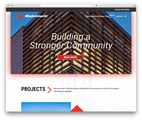 WordPress theme Impreza - rinderknecht.com