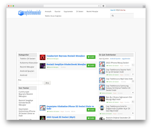 WordPress theme WPT ProDown - ceptelefonunaindir.com