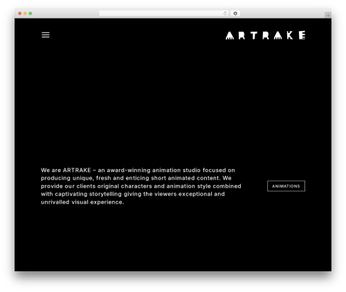 AT WordPress theme - artrake.com