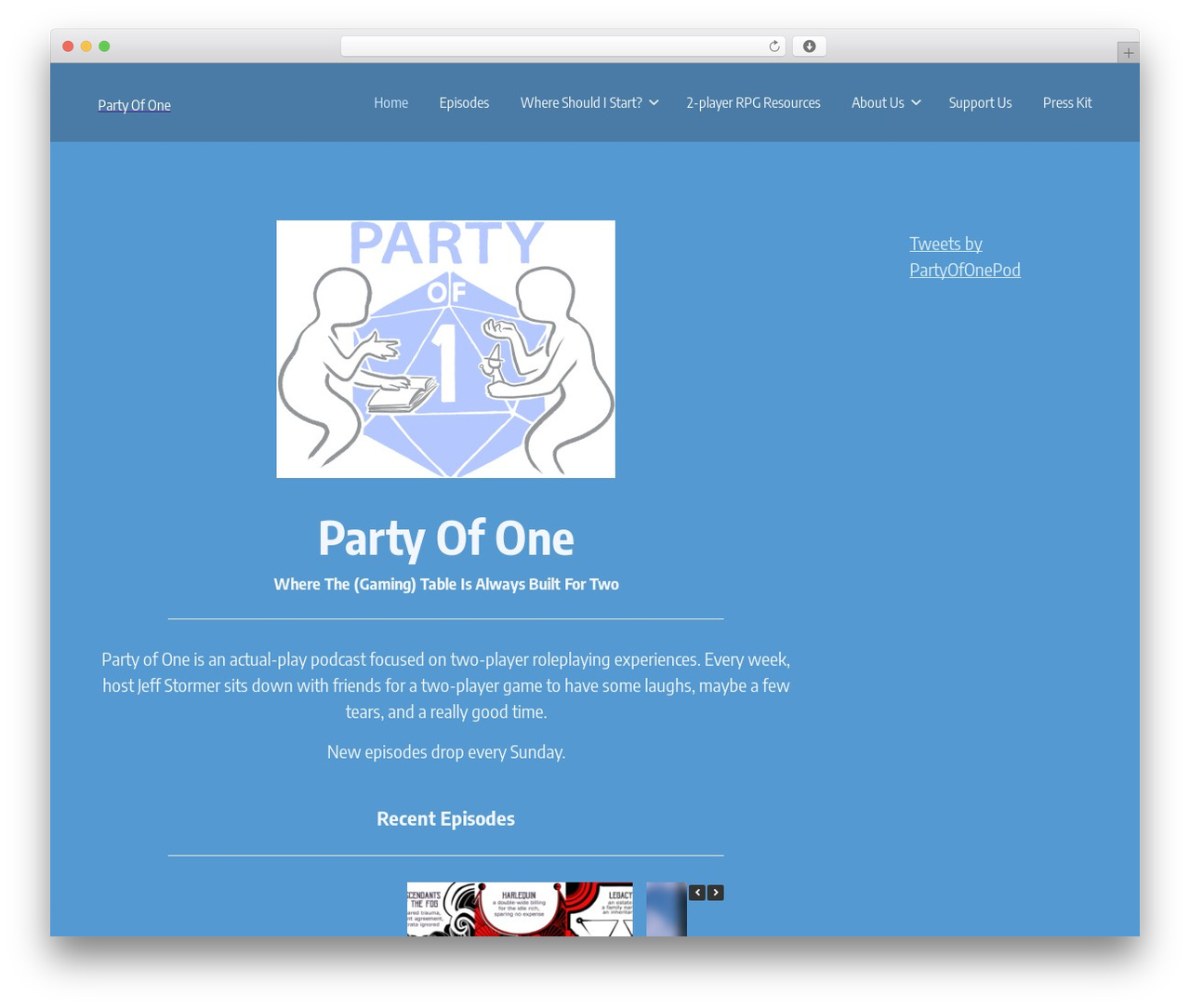 Bento WordPress theme - partyofonepodcast.com Bento WordPress theme - partyofonepodcast.com