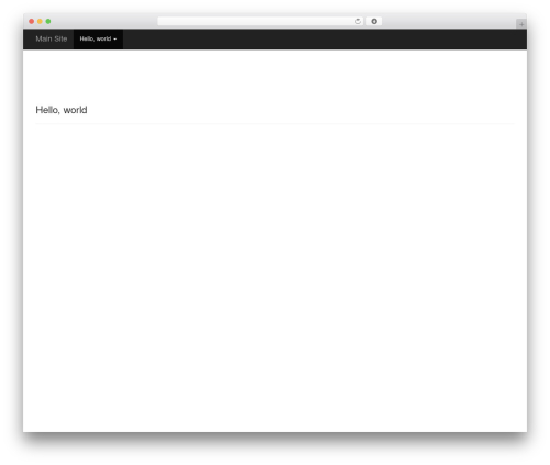 Best WordPress theme WPBootstrap3Basic - devrsandk.net