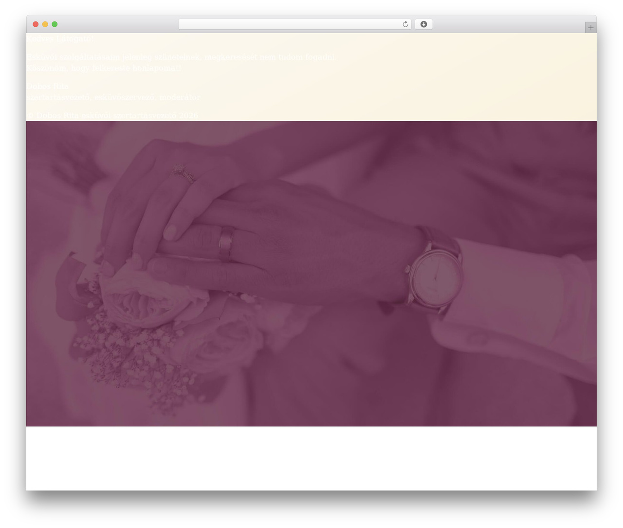 Dobos Rita WordPress theme - dobosrita.hu Dobos Rita WordPress theme - dobosrita.hu