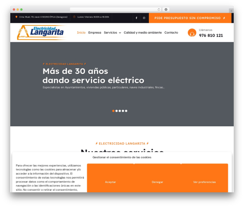 electrik WordPress theme - electricidadlangarita.com electrik WordPress theme - electricidadlangarita.com