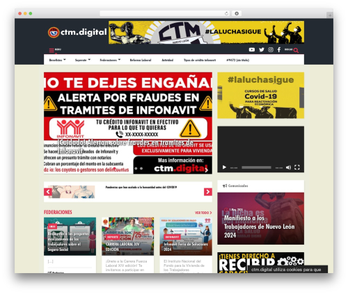MagOne theme WordPress - ctm.digital