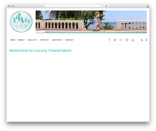 Mimit theme WordPress - luxurytravelmom.com