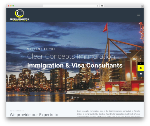 Theme WordPress Liviza - clearconceptsimmigration.ca