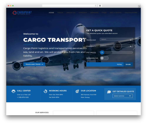 Cargo WordPress plugin - cargopointlogistic.com