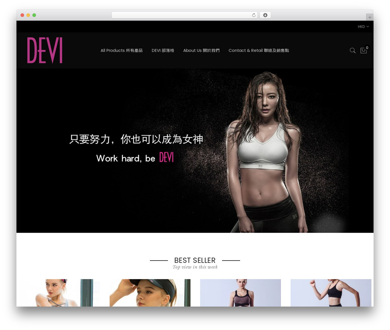 Theme WordPress Claue - mydevi.com