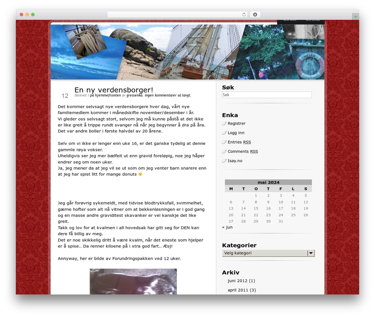 - Universal - WordPress theme - gressenka.isay.no