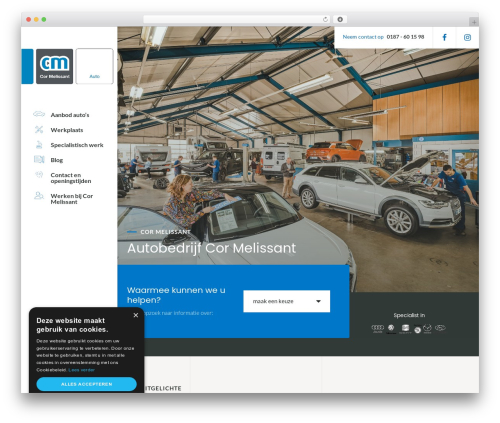 WordPress theme COR - cormelissant.nl