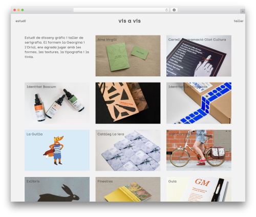 WordPress theme GeneratePress - visavis.cat
