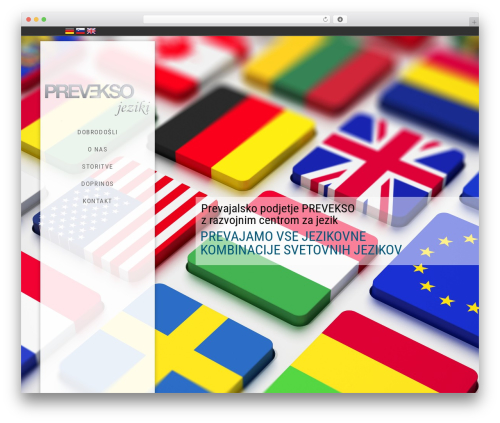 WordPress theme Vellum - prevekso.si