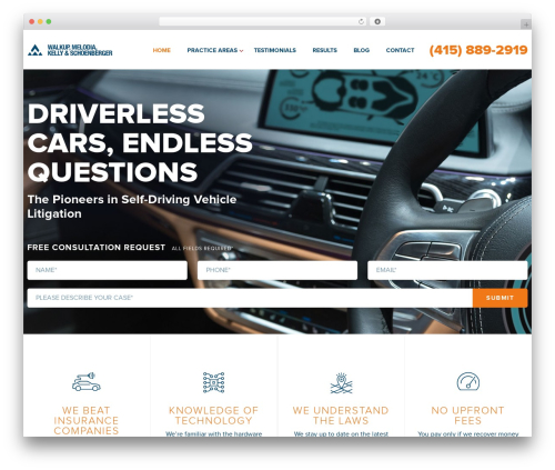 WordPress theme Walkup Quick Launch - autonomouscarinjury.com