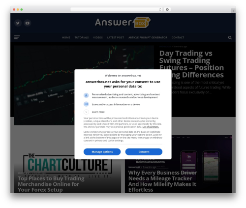 answerbox premium WordPress theme - answerbox.net