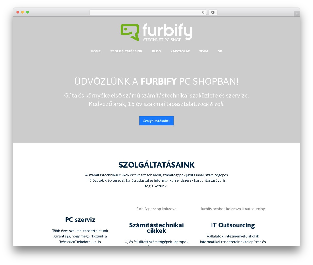 Apptech WordPress ecommerce theme - atechnet.sk