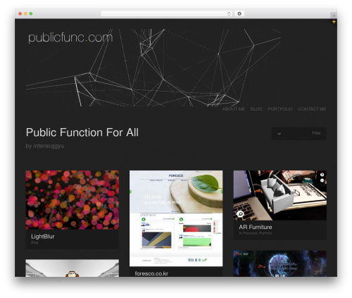 Coco theme WordPress - publicfunc.com