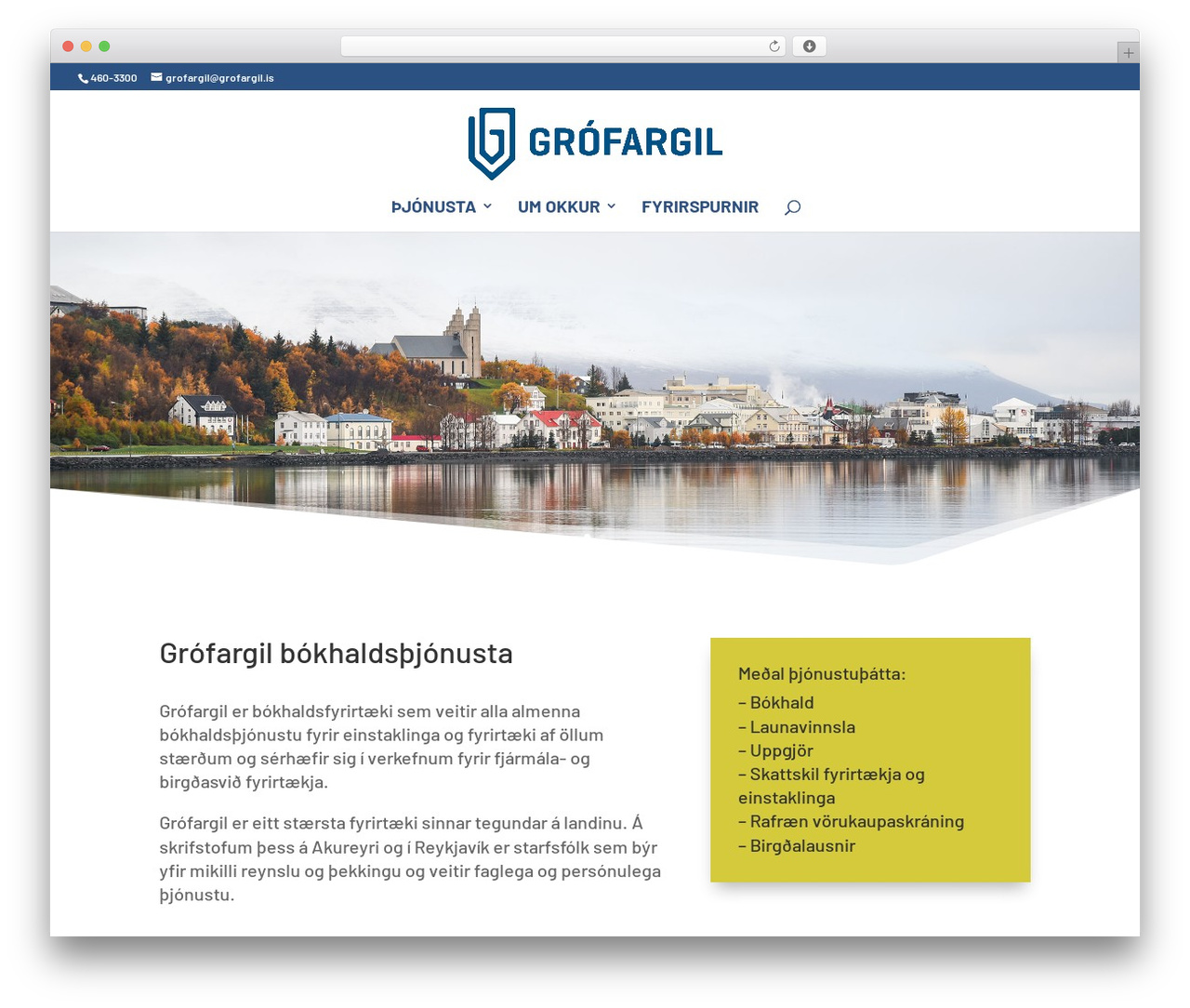 Divi WordPress theme - grofargil.is Divi WordPress theme - grofargil.is