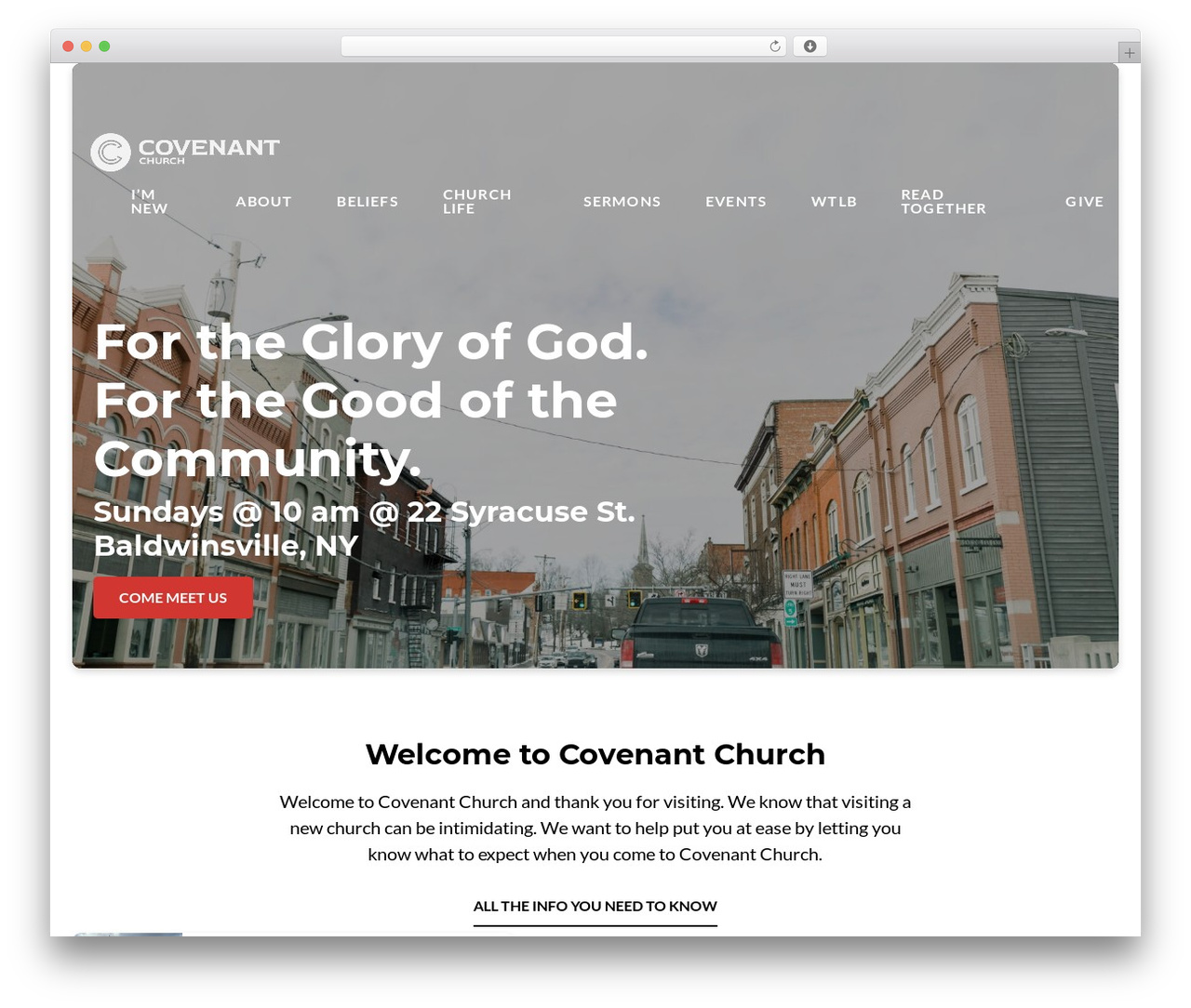 Float theme WordPress - covenant315.org