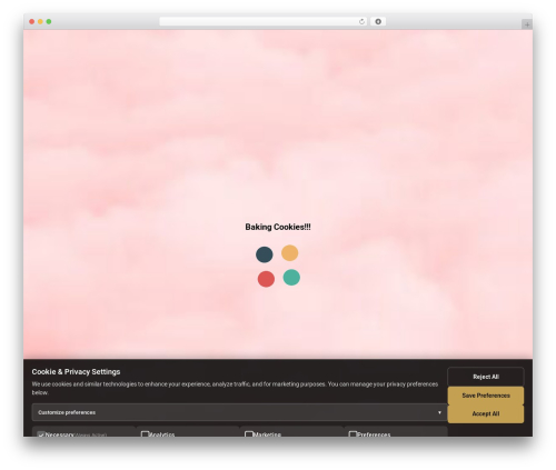 Preloader for website pro WordPress plugin - 2cute2eatcookies.com