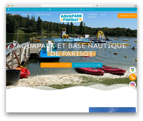 Webba booking WordPress plugin - www.aquaparkparisot.fr