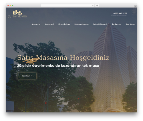 Hompark WordPress theme - satismasasi.com