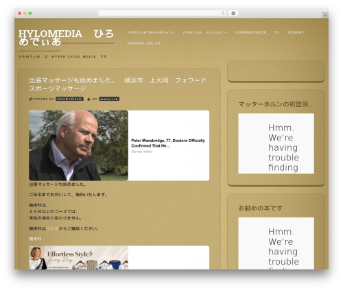 ioCarton WordPress theme - hylomedia.net