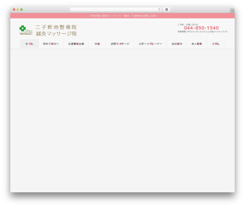 Lightning skin pale WordPress plugin - futako-seikotsu.com
