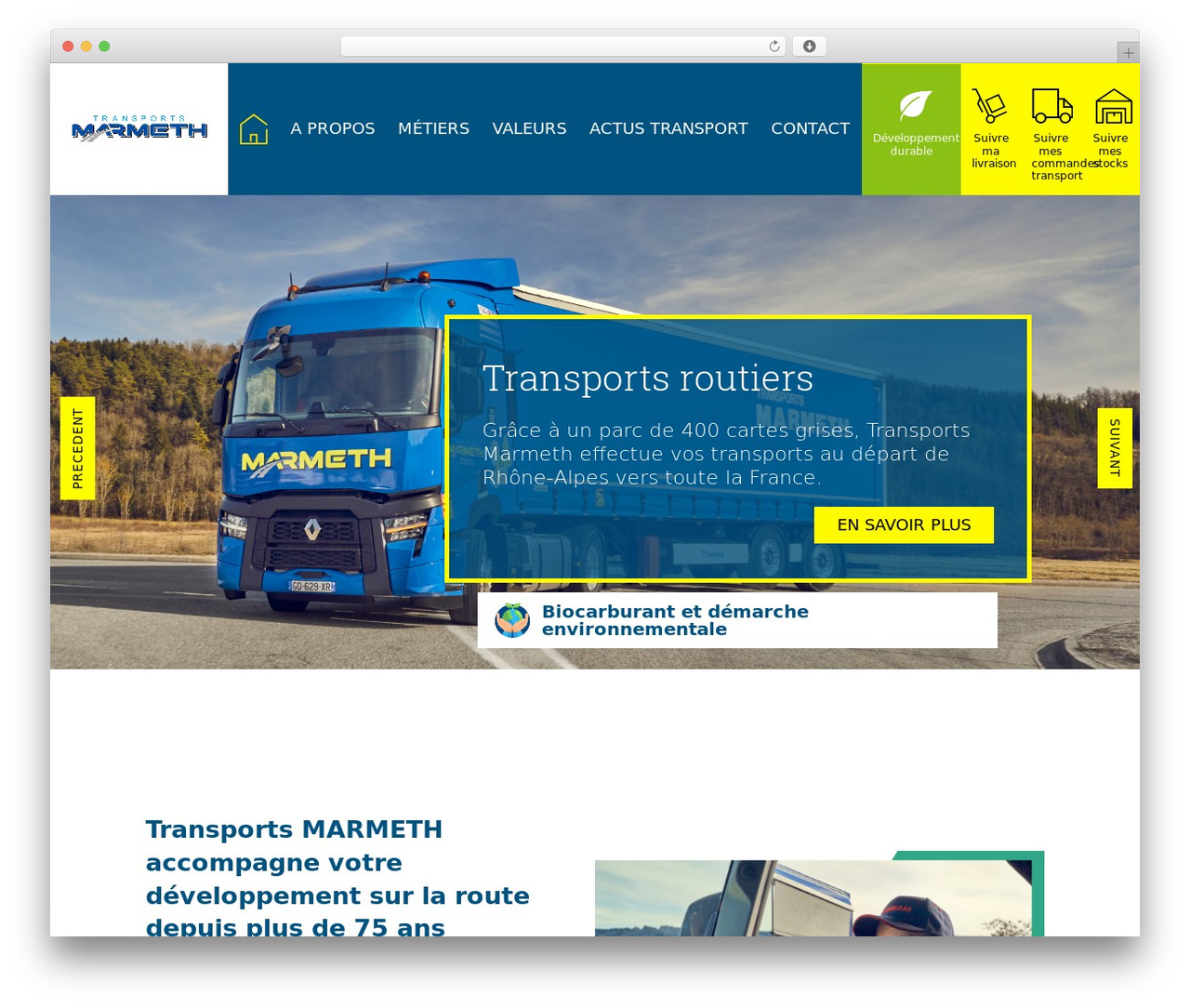 Marmeth WordPress theme - marmeth.com