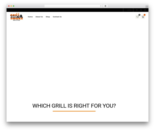 pinkmart WordPress store theme - grillandsmokebbqstore.com