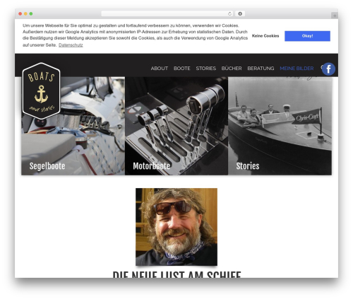 Theme WordPress HPH - boatsandstories.com