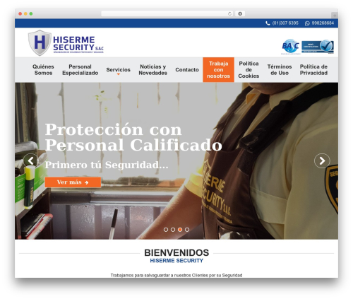 Theme Hiserme WordPress theme design - hiserme.com