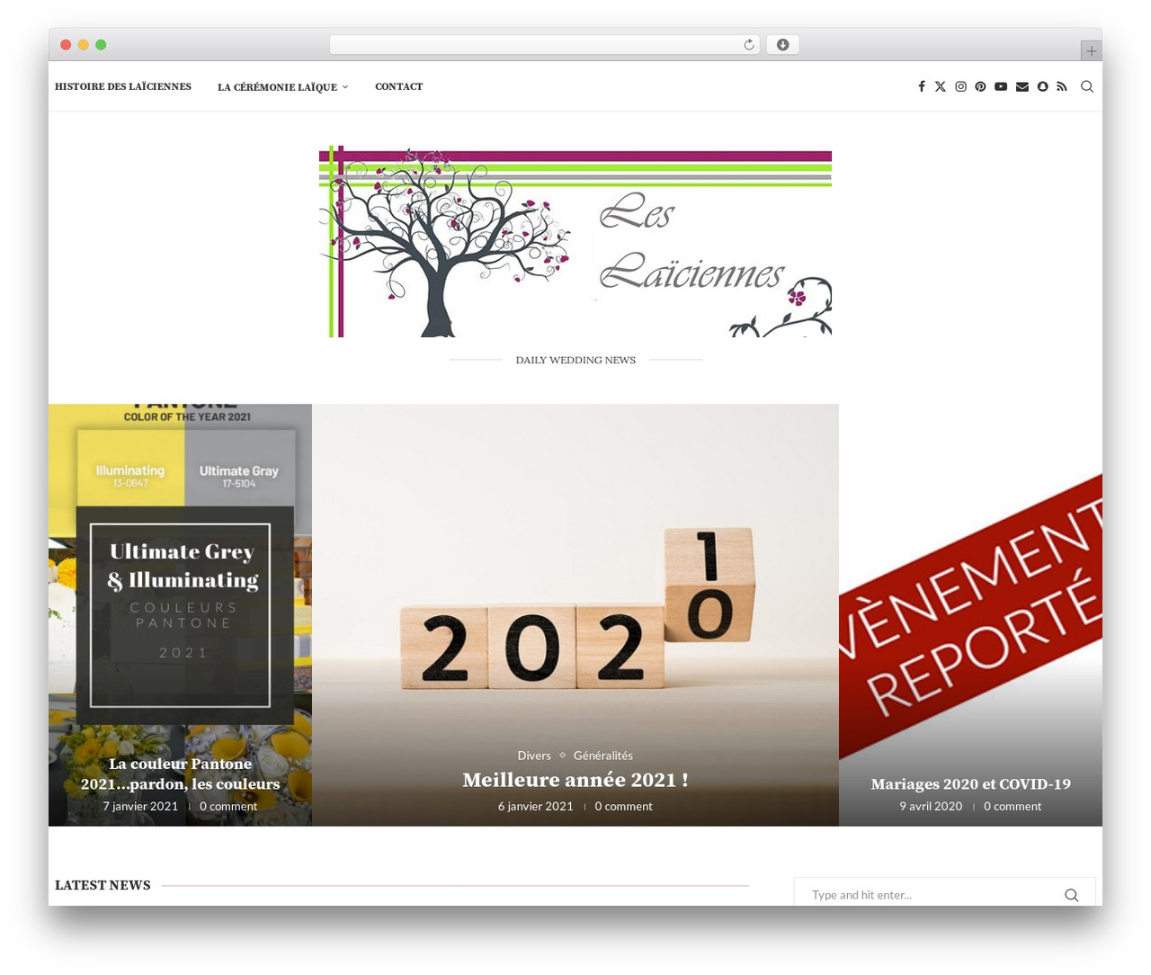 Theme WordPress soledad - laiciennes.fr Theme WordPress soledad - laiciennes.fr