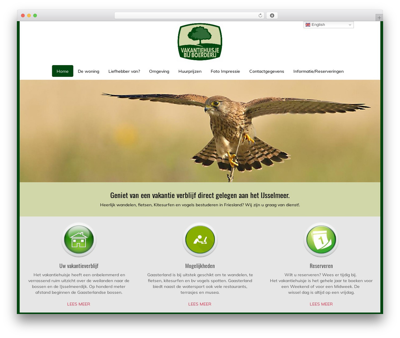 VVBaug2016 WordPress theme - vakantiehuisjebijboerderij.nl