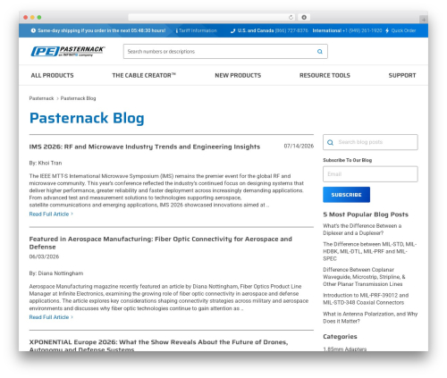 NS Category Widget (ns-category-widget) free WordPress plugin - blog.pasternack.com