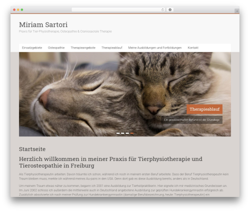 WP theme Accelerate - tierphysio-freiburg.de