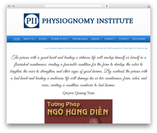 WP theme Bootstrap Basic - pii-us.com