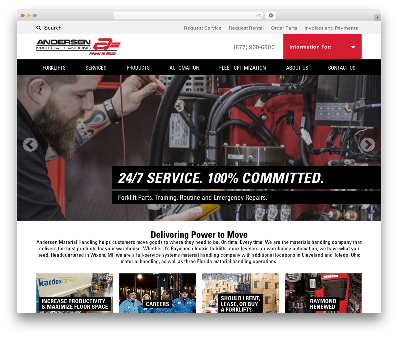 Andersen Material Handling WordPress theme - andersenmaterialhandling.com Andersen Material Handling WordPress theme - andersenmaterialhandling.com