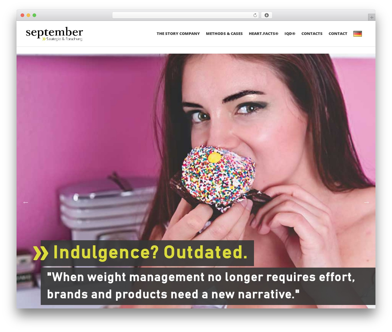 Create WordPress website theme - september-online.de